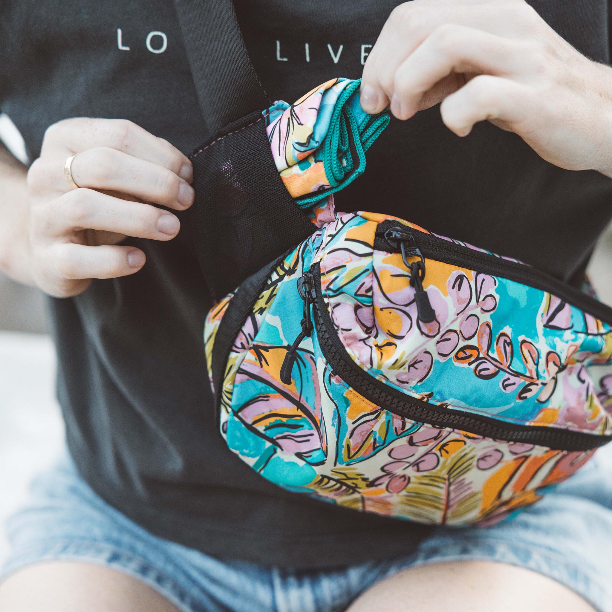 Tiny Towel 3 - Pack: Florals - Nomadix