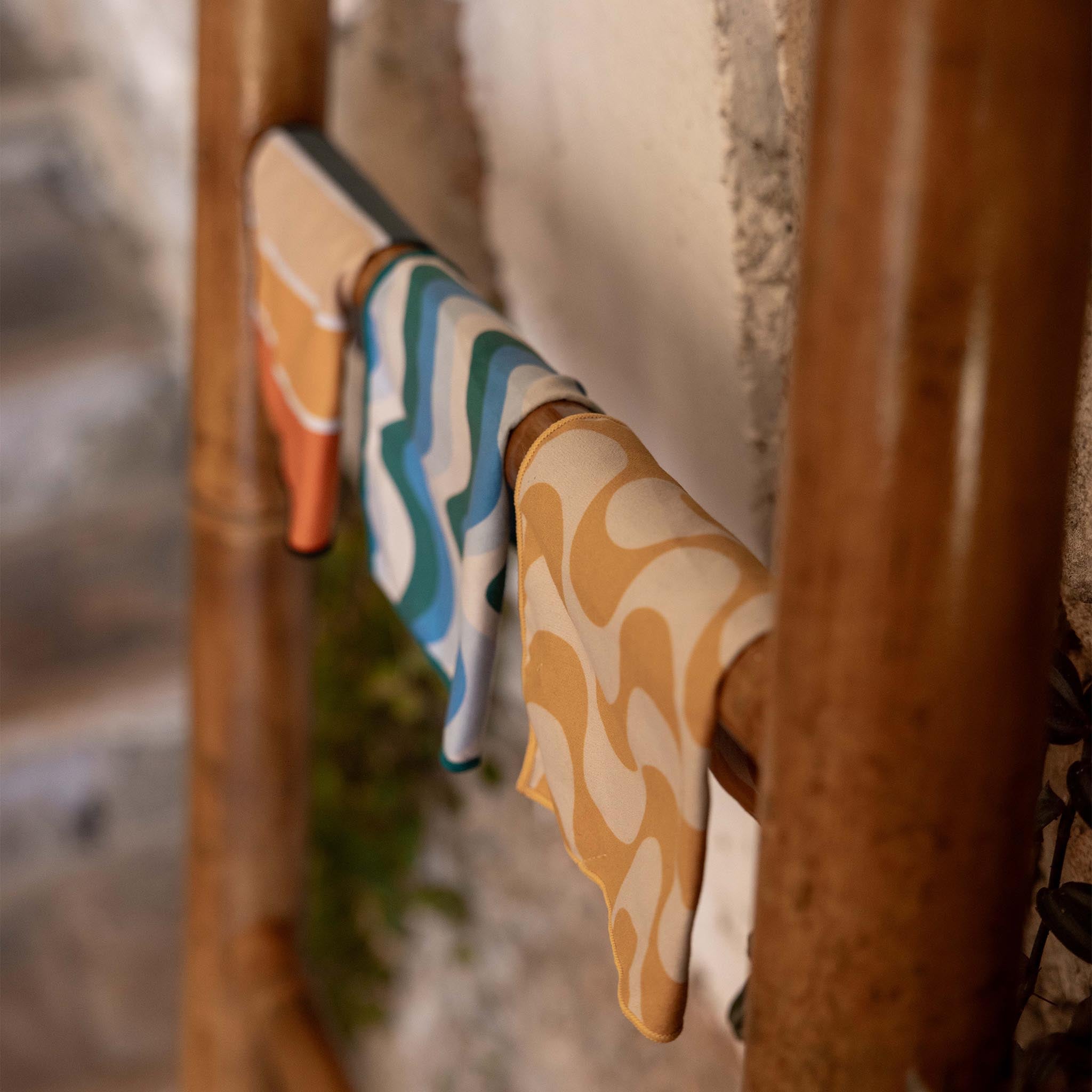 Tiny Towel 3 - Pack: Stripes - Nomadix