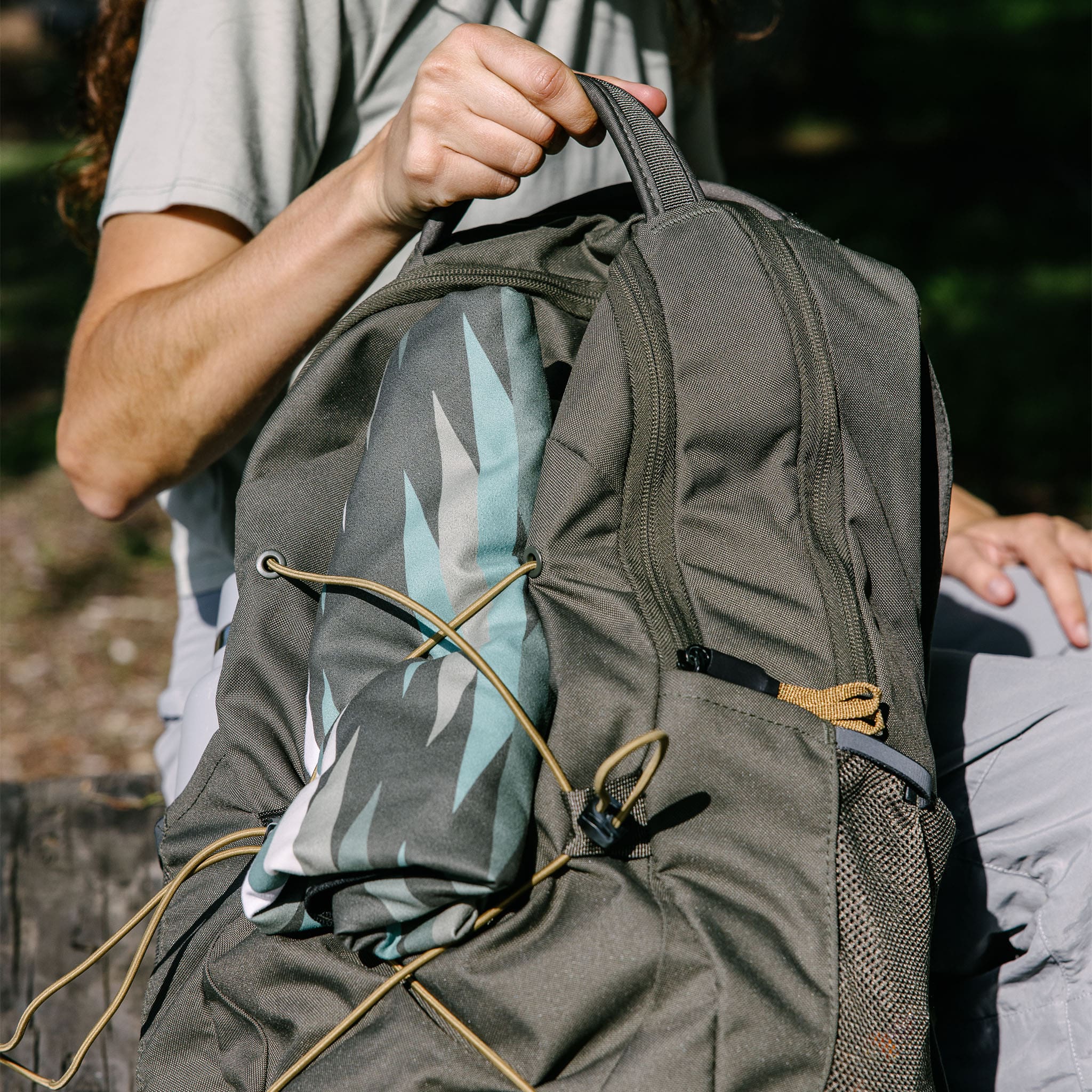 Ultralight Towel: Jackson Green - Nomadix