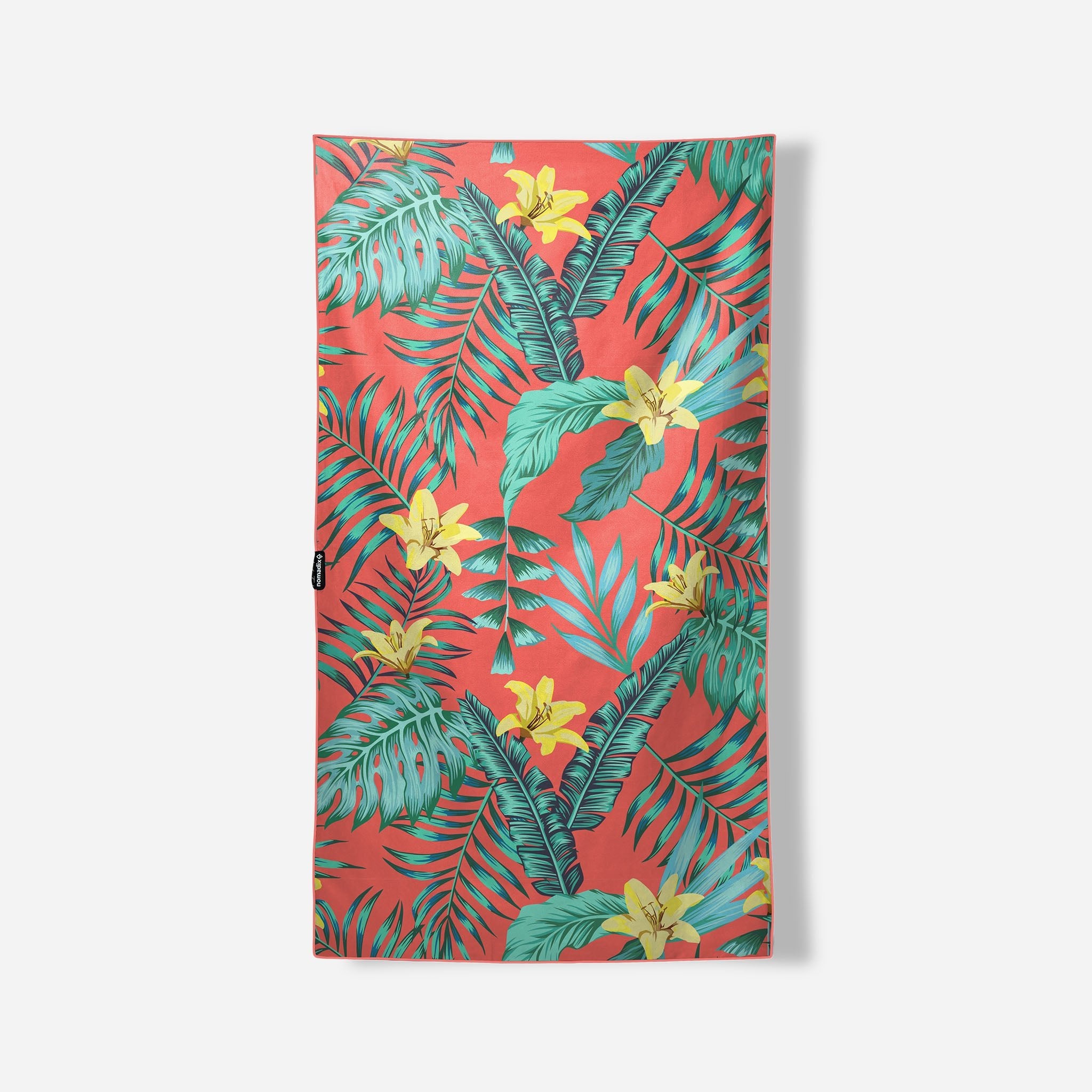 Ultralight Towel: Palms Coral - Nomadix
