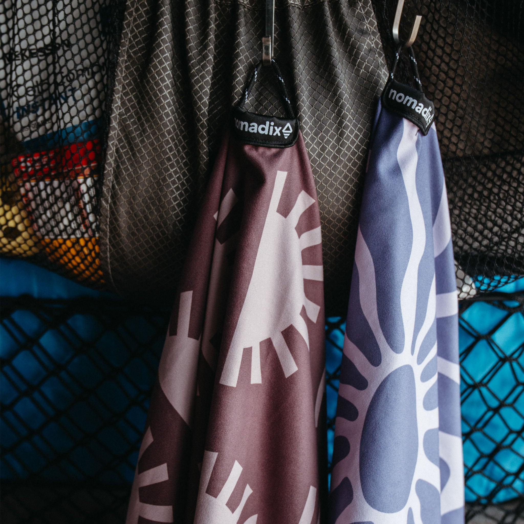 Ultralight Towel: Sunshine Burgundy - Nomadix