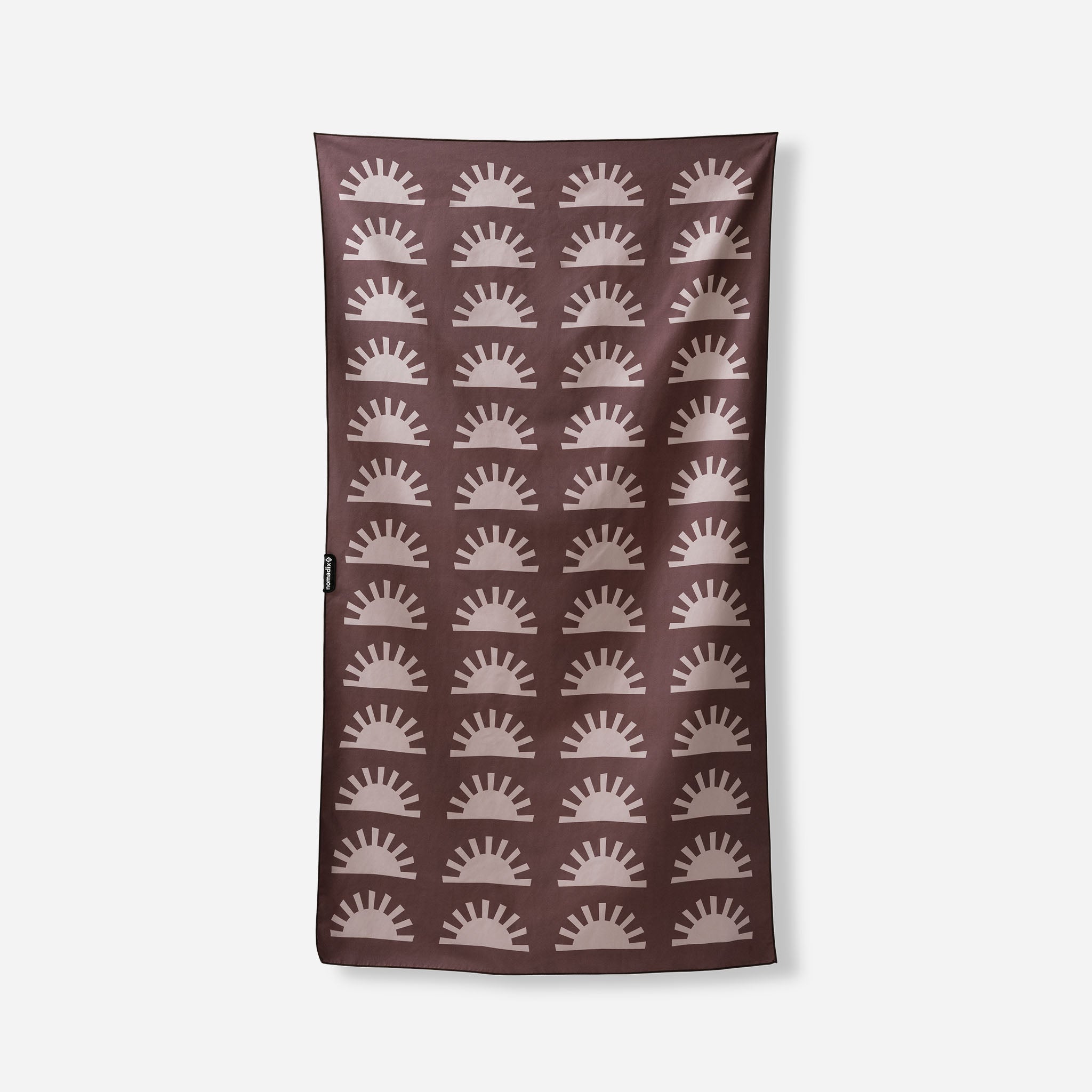 Ultralight Towel: Sunshine Burgundy - Nomadix