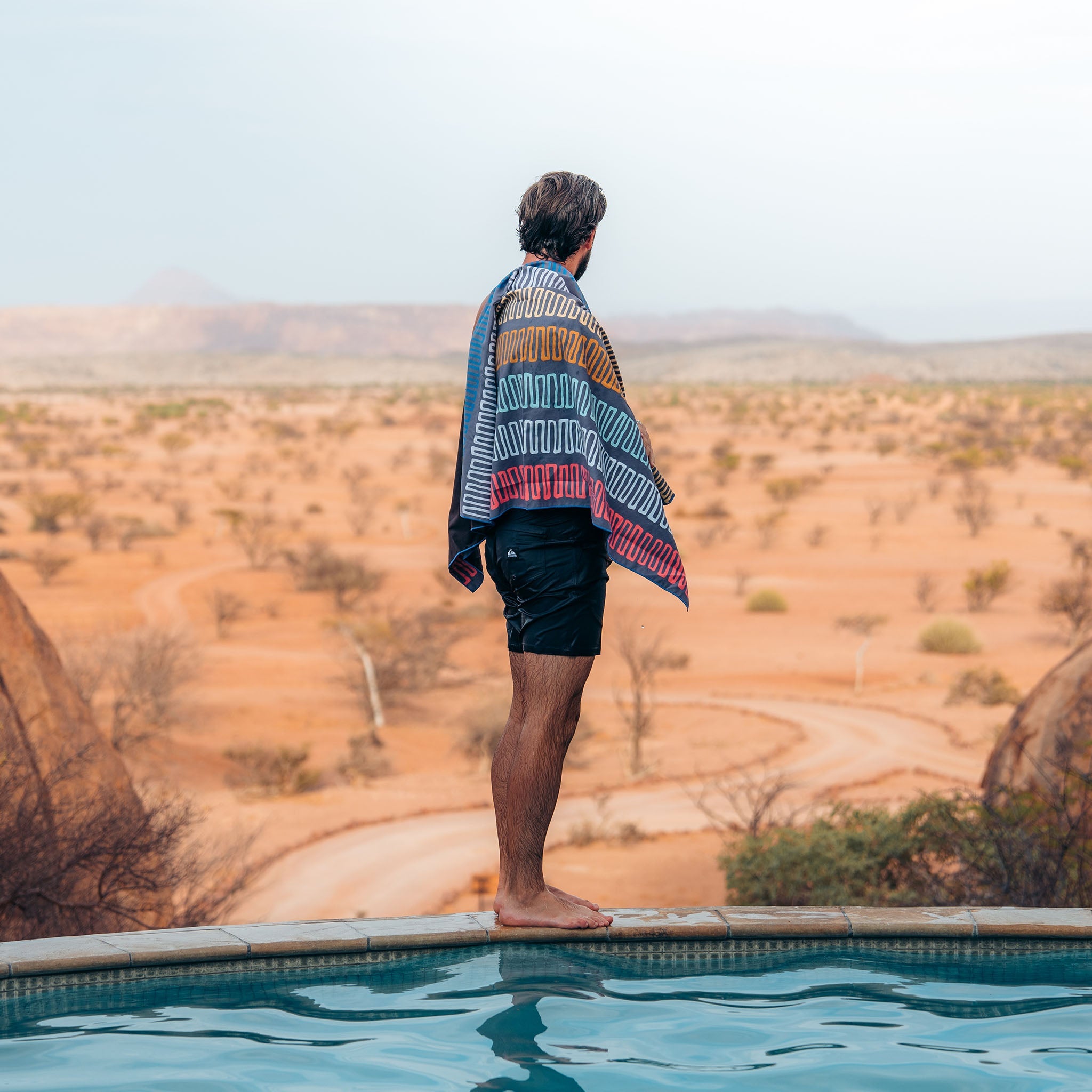 Ultralight Towel: Switchback Multi - Nomadix