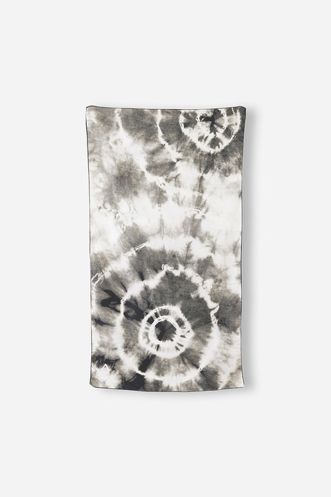 Ultralight Towel: Tie-Dye Black and White